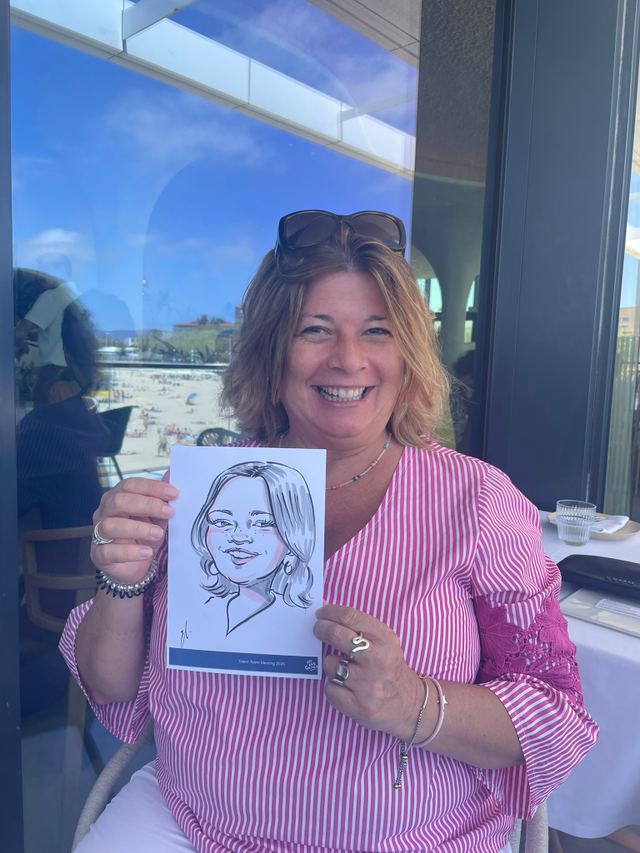 Caricaturas y Team Building: Un Recuerdo para Grifols en Barcelona