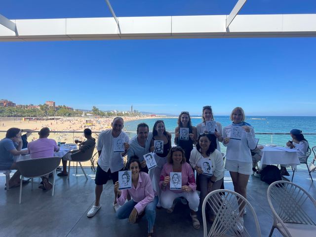 Caricaturas y Team Building: Un Recuerdo para Grifols en Barcelona